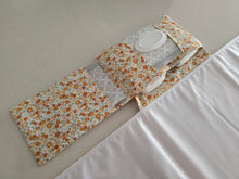 Load image into Gallery viewer, Mustard Garden change mat clutch (Pre Order - Dispatches in 12 days)