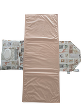 Load image into Gallery viewer, Born To Be Wild Nappy change mat clutch w/Zippered Pocket