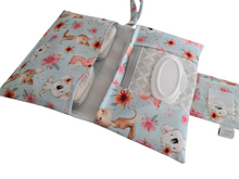 Load image into Gallery viewer, Floral Aussie Animals Nappy Wallet