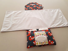 Load image into Gallery viewer, Fox  Nappy change mat clutch, Nappy change clutch, nappy clutch