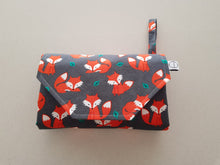 Load image into Gallery viewer, Fox  Nappy change mat clutch, Nappy change clutch, nappy clutch