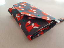 Load image into Gallery viewer, Fox  Nappy change mat clutch, Nappy change clutch, nappy clutch