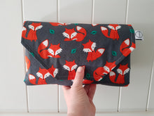 Load image into Gallery viewer, Fox  Nappy change mat clutch, Nappy change clutch, nappy clutch