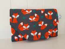 Load image into Gallery viewer, Fox  Nappy change mat clutch, Nappy change clutch, nappy clutch