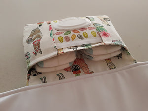 Llama, Alpaca Nappy Change Mat Clutch, Nappy change clutch, nappy clutch