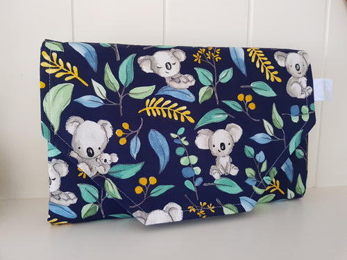 Koala Nappy Change Mat Clutch, Nappy change clutch, nappy clutch