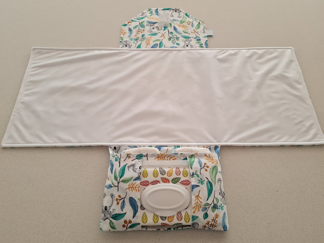 Koala Nappy Change Mat Clutch, Nappy change clutch, nappy clutch