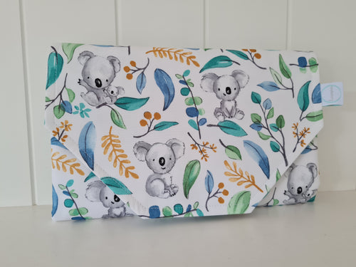 Koala Nappy Change Mat Clutch, Nappy change clutch, nappy clutch