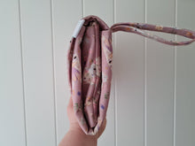 Load image into Gallery viewer, Dancing Animals, Elephant, cat, dear Nappy change mat clutch, nappy change clutch, nappy clutch