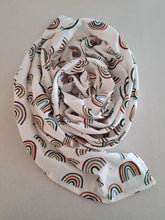 Load image into Gallery viewer, Rainbow Cotton muslin swaddle