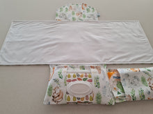 Load image into Gallery viewer, Baby Animal Love Nappy change mat clutch (Pre Order - Dispatches in 10-12 days)