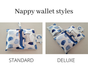 Green Dots Nappy Wallet (Pre Order - Dispatches in 10-12 days)