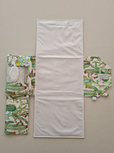 Desert Cactus Nappy change mat clutch (Pre Order - Dispatches in 10 - 12 days)