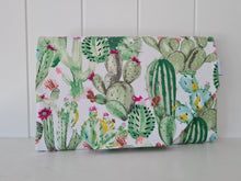 Load image into Gallery viewer, Desert Cactus Nappy change mat clutch (Pre Order - Dispatches in 10 - 12 days)