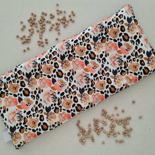 Floral Cheetah / Charcoal Large Heat pack