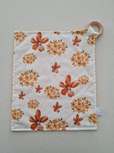 Load image into Gallery viewer, Mustard Flower Minky Baby &amp; Toddler Teether Blankie