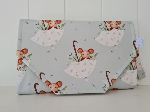 Mouse Nappy change mat clutch DELUXE