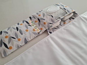 Wattle Nappy change mat clutch Deluxe