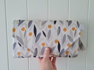 Wattle Nappy change mat clutch Deluxe