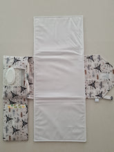 Load image into Gallery viewer, Stormy Aircraft Nappy change mat clutch (Pre order - Dispatches in 12 days)