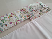 Load image into Gallery viewer, Llamas Nappy change mat clutch