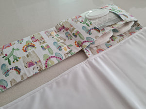 Llamas Nappy change mat clutch